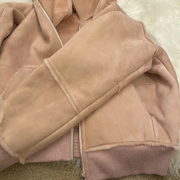 UGG Women's Pink Hooded Jacket - Picture 6 of 8